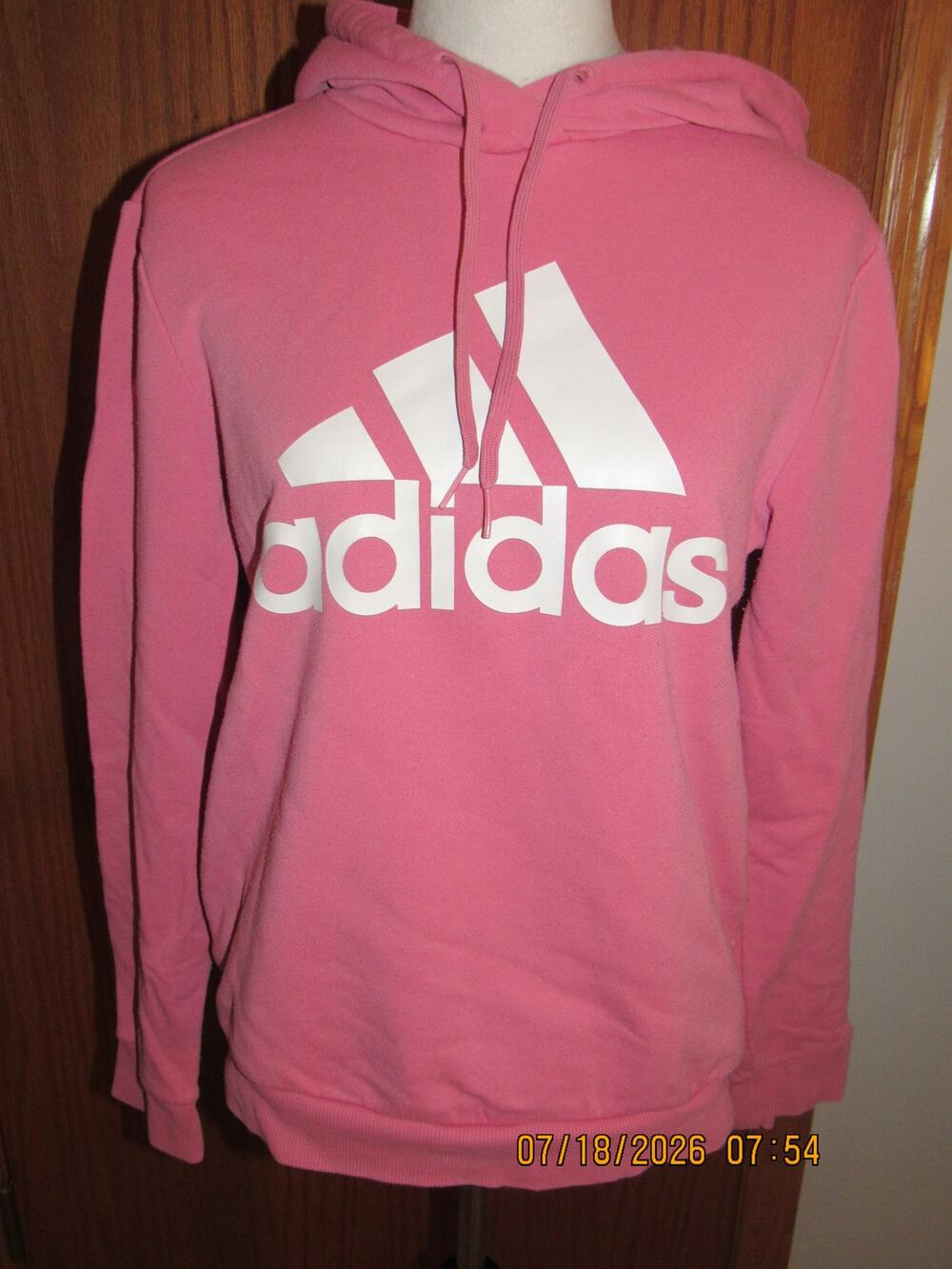 Pink Adidas Hoodie